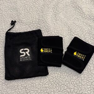 Sweet Sweat Arm Trimmers by Sports Research - Black